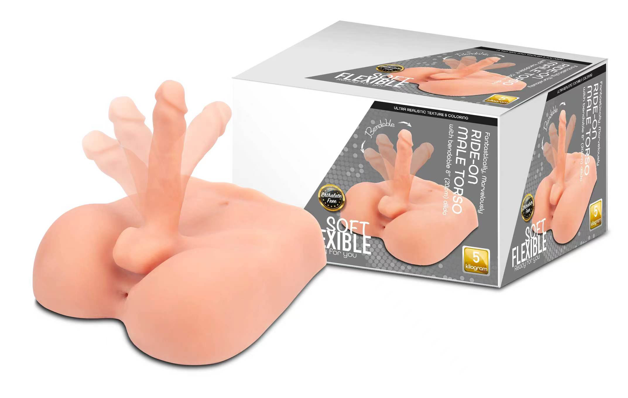 Kong-king  male butt with Dildo - LJ-3048